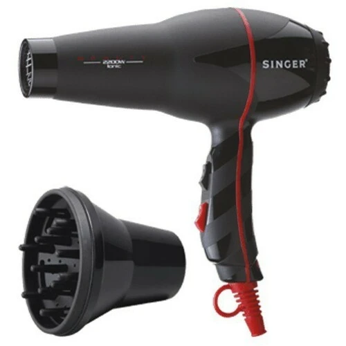 Fen za kosu Singer Beauty ionic/2200W/crna