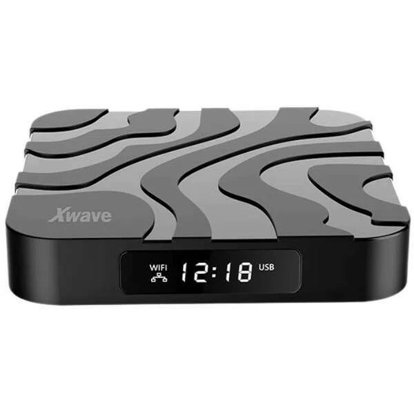 Android TV Box Xwave BOX 510 8K/4GB RAM/64GB ROM/HDMI/LAN/WiFi/USB/LCD Display