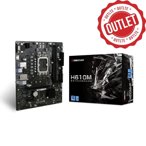 Matična ploča 1700 Biostar H610MHP VGA/HDMI M.2 Outlet