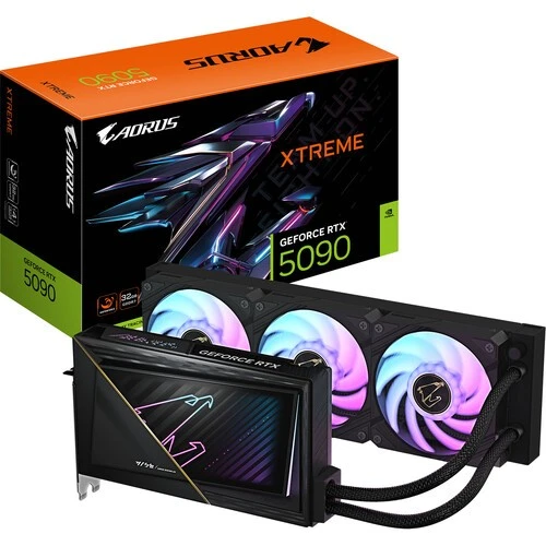 Graficka karta GIGABYTE RTX 5090AORUS XTREME WATERFORCE WB 32GB GV-N5090AORUSX W-32GD