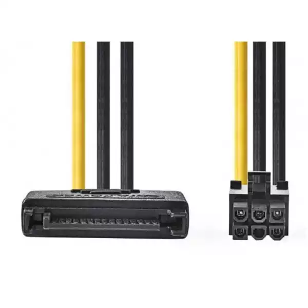Kabl za napajanje Sata na 6-Pin za PCI-e 15cm