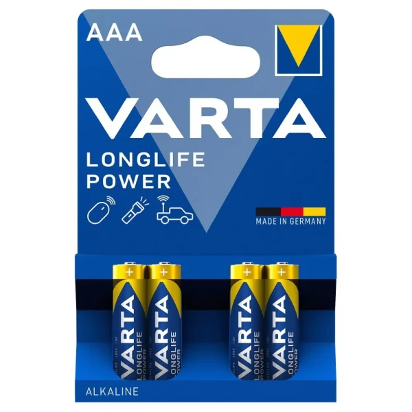 Baterija Varta LR3 High Energy AAA, nepunjiva 4/1