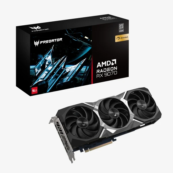 Grafička karta Acer PB RX9070 16G OC - Predator 16GB DDR6 256bit/3xDP/HDMI