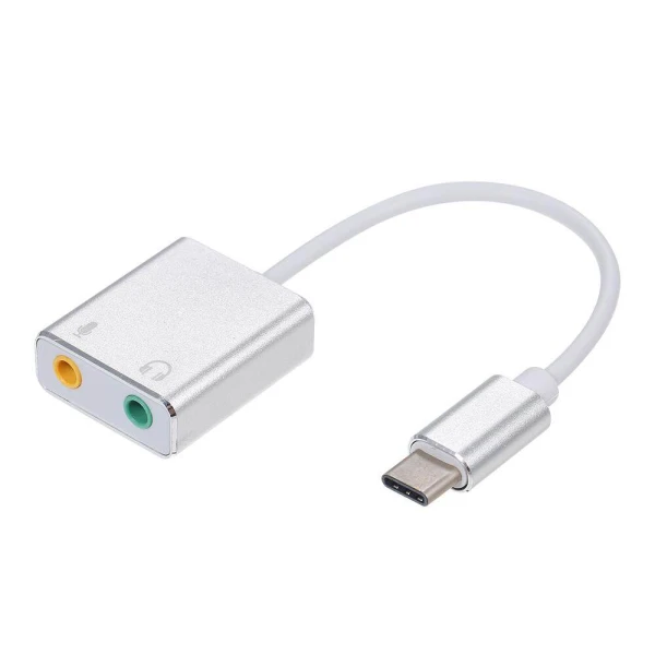 USB C Audio Adapter Sound Card Channel 7.1 CSA-K071