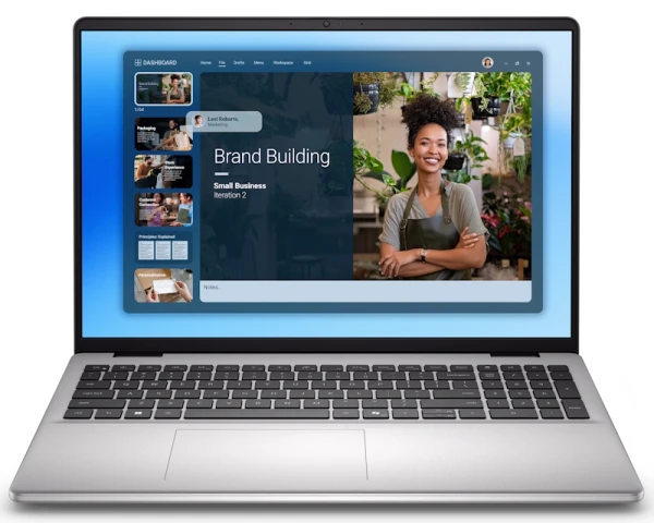 Laptop Dell DC16251 16 FHD+ Touch/Core 5-120U/8GB/NVMe 512GB/Win11 home/mealni silver