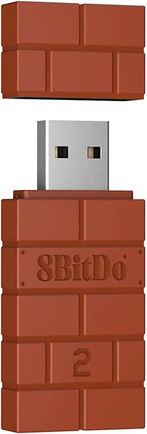 Univerzalni gamepad adapter 8BitDo USB Wireless Adapter 2 PC/PS/Mac/Xbox/Switch/Android brick