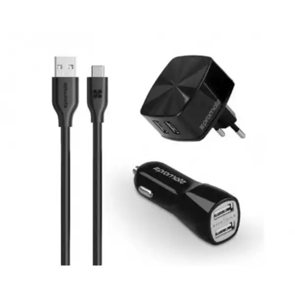 Ultra brzi punjač Promate UniCharger 3u1 USB-C