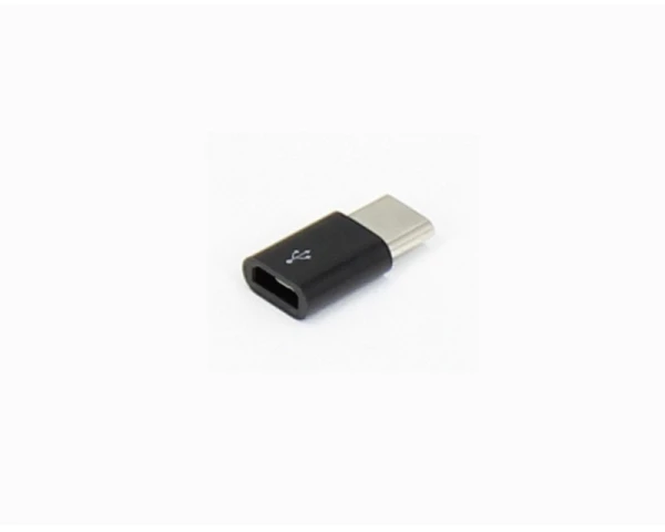 USB adapter E-Green 3.1 Tip C (M) - Micro USB(F) crni