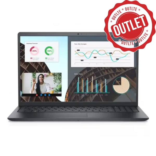 Laptop Dell Vostro 3530 15.6 FHD 120Hz/i3-1305U/8GB/NVMe 512GB/Backlit/US/5Y5B/crna Outlet