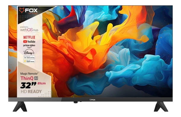 SMART LED TV 32 FOX 32WOS625D 1366x768/HD Ready/DTV-C/T/T2/S/S2/WebOS