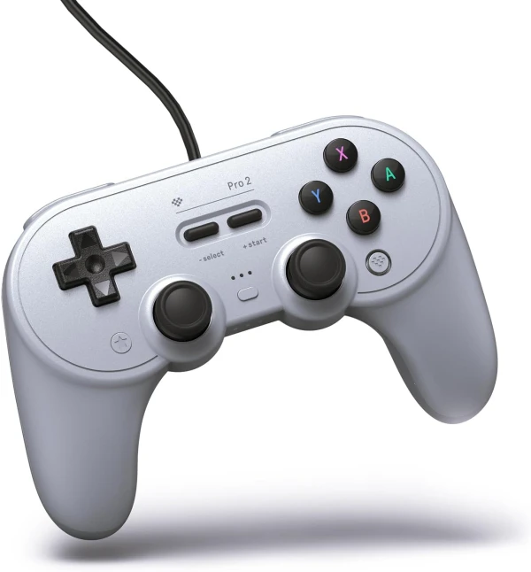 Gamepad 8BitDo Pro 2 BT/Multi platform/Vibracija/Hall Effect/TMR/Gray