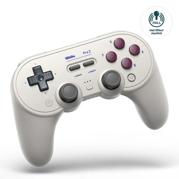 Bežični gamepad 8BitDo Pro 2 BT/Multi platform/Vibracija/Hall Effect/TMR/G Classic