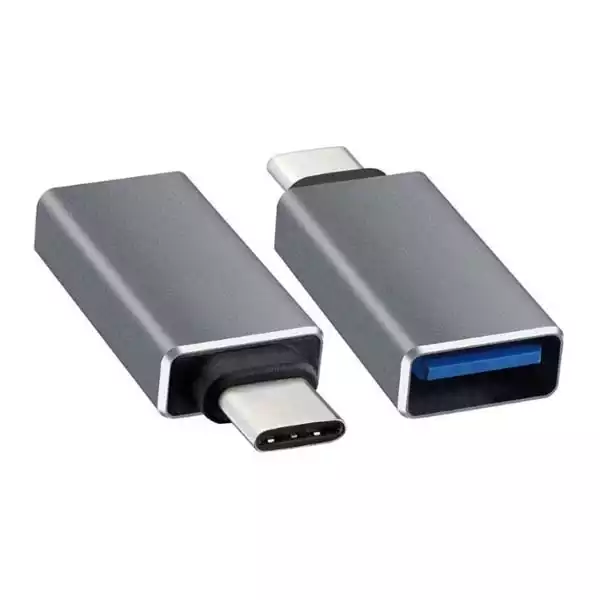 Adapter USB E-Green 3.1 Tip C (M) - USB 3.0 (F) crni