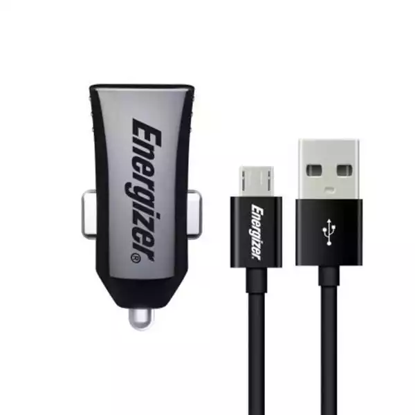 Auto punjač Energizer Max Car 1USB + kabl micro