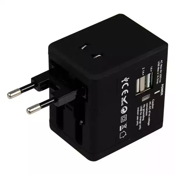 Universal Travel Adapter with USB Charge FSP