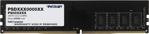 Memorija DDR4 32GB 3200MHz Patriot Signature Single Channel  PSD432G32002