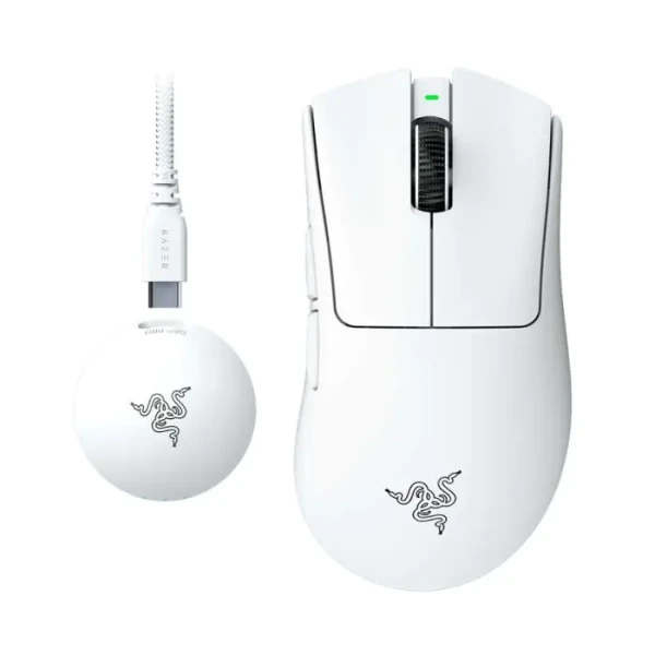 Bežični gaming miš RAZER DeathAdder V4 Pro white RZ01-05330200-R3G1