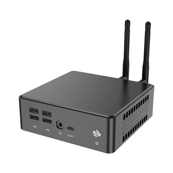 Mini PC Zeus MPI12 Intel i7-1255U 10C 4.7 GHz/DDR4 16GB/M.2 512GB/LAN/Dual WiFi/BT/HDMI/DP/Tip C