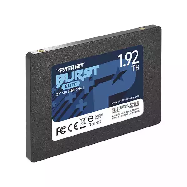 SSD 2.5 SATA3 6Gb/s 1.92TB Patriot Burst Elite 450MBs/320MBs PBE192TS25SSDR