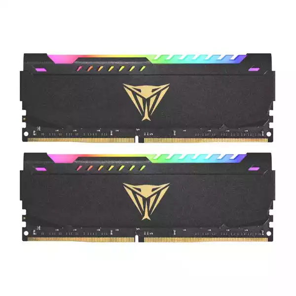 Memorija DDR4 32GB 2x16GB 3200MHZ Patriot Viper Steel RGB BLACK Dual Channel PVSR432G320C8K