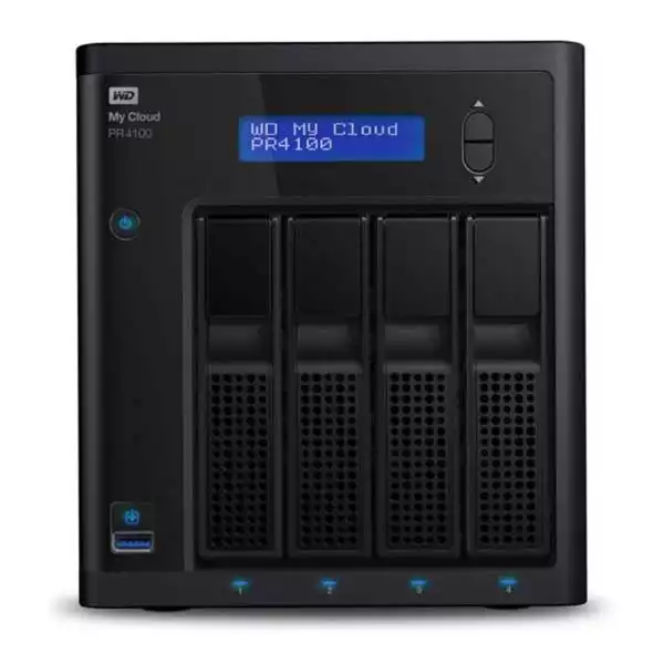 Storage WD NAS My Cloud Pro PR4100 WDBNFA0000NBK-EESN