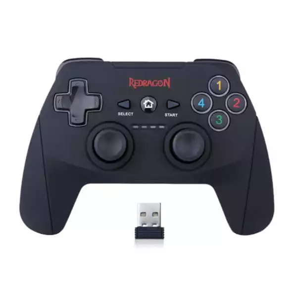 Bežični gamepad Redragon G808 Harrow Crni