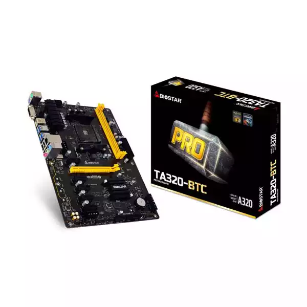 Matična ploča AM4 Biostar TA320-BTC DVI