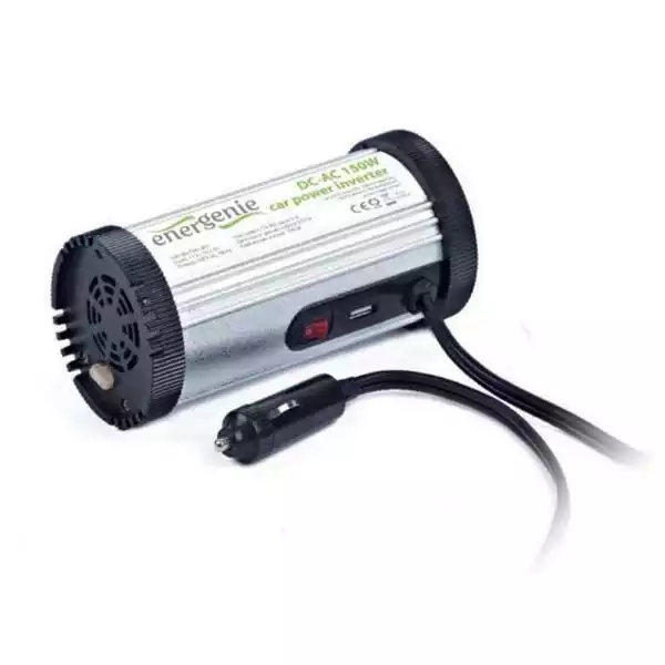 Pretvarač napona auto inverter DC/AC EG-PWC-031 Gembird 150W+USB port
