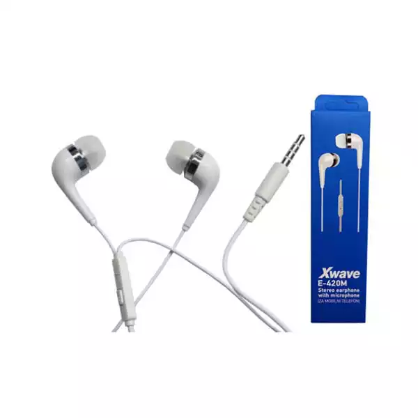 Slušalice bubice Xwave E-420M Bele