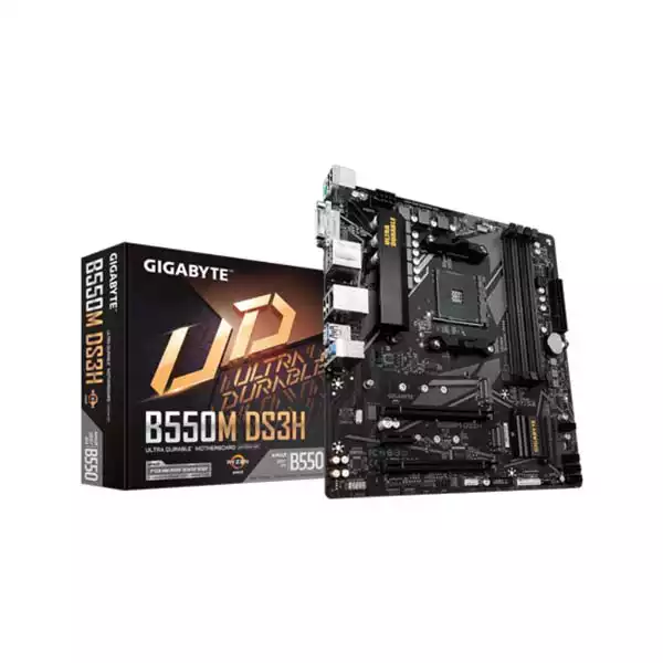 Matična ploča AM4 Gigabyte B550M DS3H  HDMI/DVI/M.2
