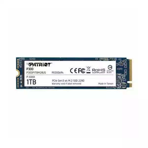 SSD M.2 NVMe 2TB Patriot P300 2100MBS/1650MBS P300P2TBM28