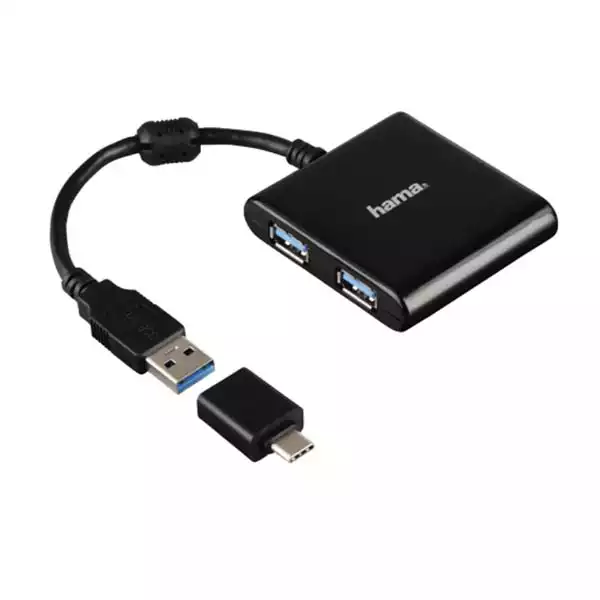 USB HUB Super brzi Hama sa USB adapterom tip C 3.1 12325