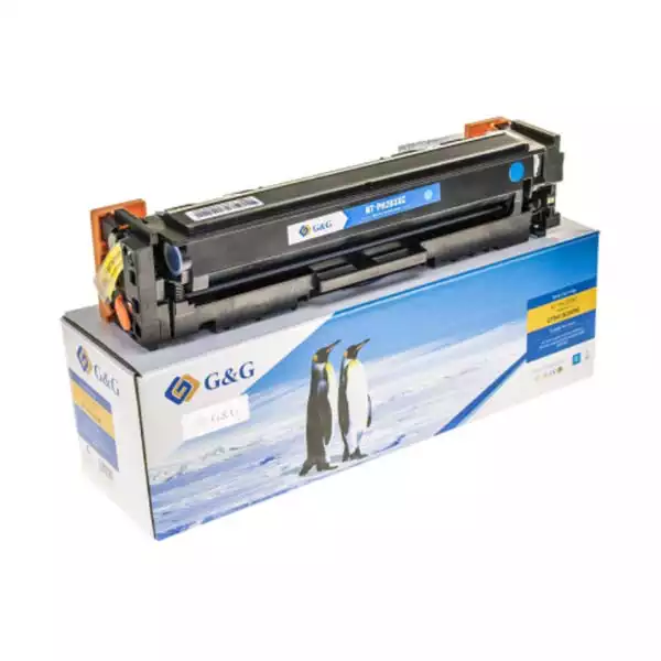 Toner G&G HP CF541A/CRG-054  Cyan (M254dw/M280nw/M281fdn)