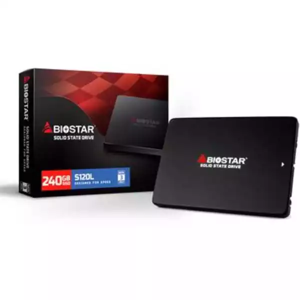 SSD 2.5 SATA3 240GB Biostar 430MBs/420MB/s   S120L
