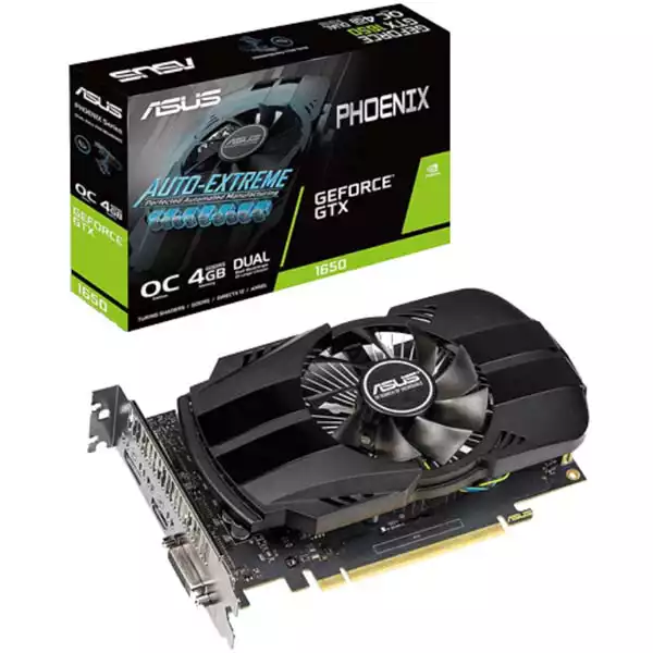 Grafička karta PCI-E Asus PH-GTX1650-O4G 128 bit DVI/DP/HDMI