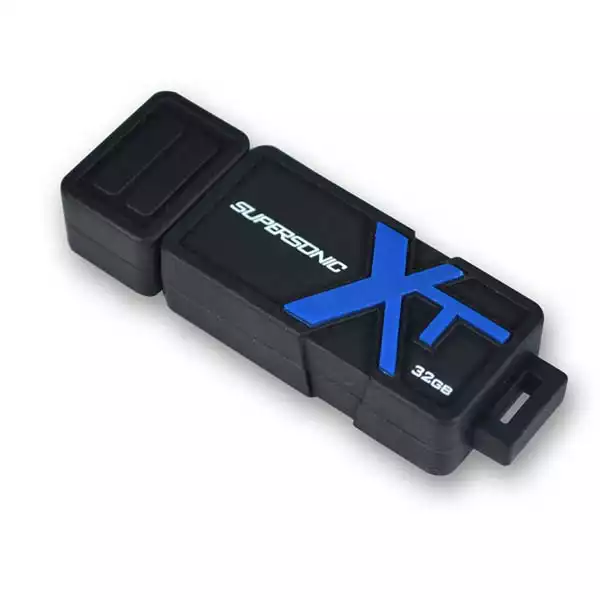 USB Flash 32GB Patriot Supersonic Boost Series 3.0 PEF32GSBUSB Black