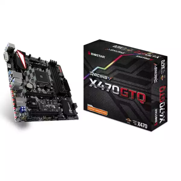 Matična ploča AM4 Biostar X470GTQ DVI/HDMI/M.2