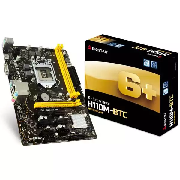 Matična ploča 1151 Biostar H110M-BTC VGA/HDMI