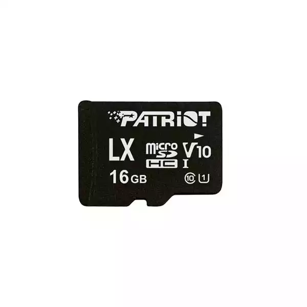 Micro SDHC + adapter 16GB Patriot LX Series Class V10 PSF16GLX1MCH 80MB/s