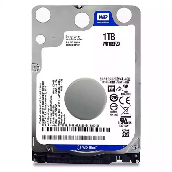 Hard Disk 2.5 SATA 1TB Western Digital Scorpio Blue WD10SPZX