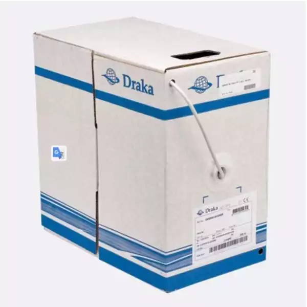 UTP cable Wall CAT 5E Draka UC300 24 4P - testiran do 300 MHz, Deltra/EC&3P sertifikovan