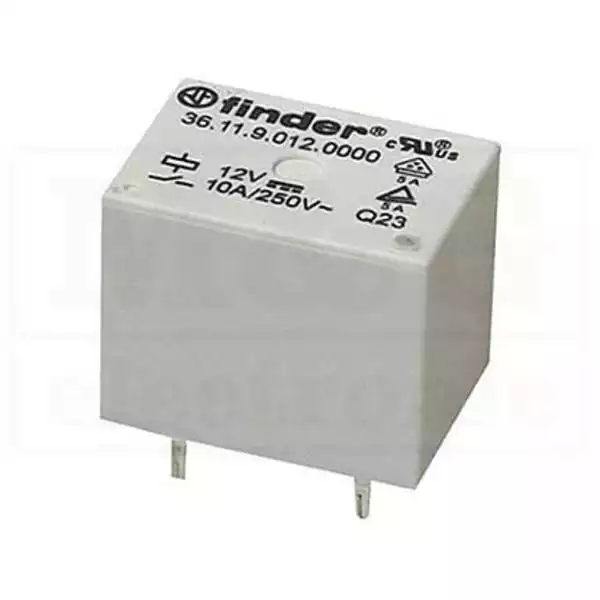 Rele 3611 1xON, 12V 10A