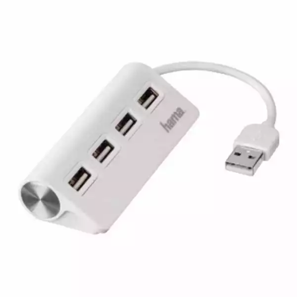 USB HUB 4 port Hama 2.0 12178 White