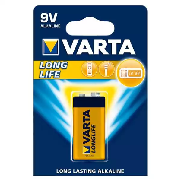 Baterija Varta 6LR61 Longlife 9V, nepunjiva