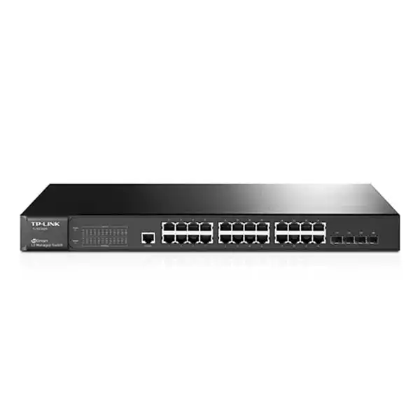 Svič 10/100/1000 24-port TP-Link TL-SG3424/T2600G-28TS JetStream upravljiv 24xGigabit+4xSFP