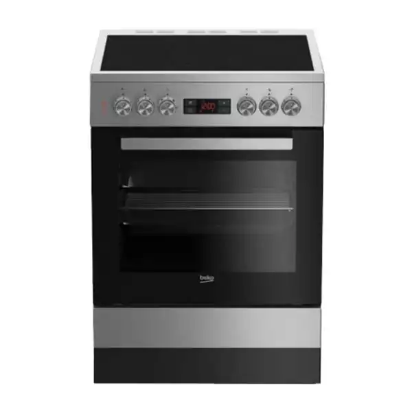 Električni šporet Beko FBE67310 GX širina 60cm/keramička ploča/Inox