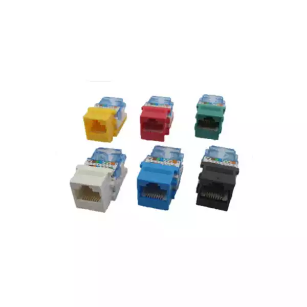 Modul RJ-45 UTP kat. 5E - kabl se spaja bez alata, 6 boja, T568A/B, brza instalacija