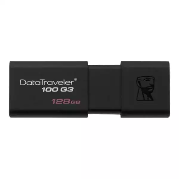 USB Flash 128GB Kingston DT100 G3 Black