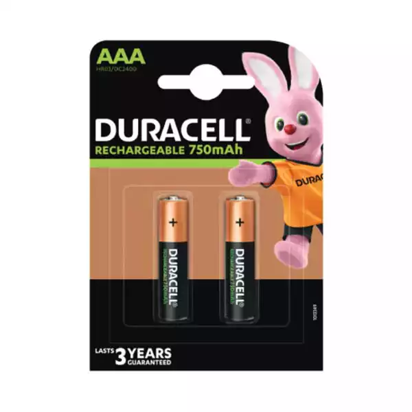Punjiva baterija Duracell Duralock HR3 750mAh AAA (pak 2 kom)