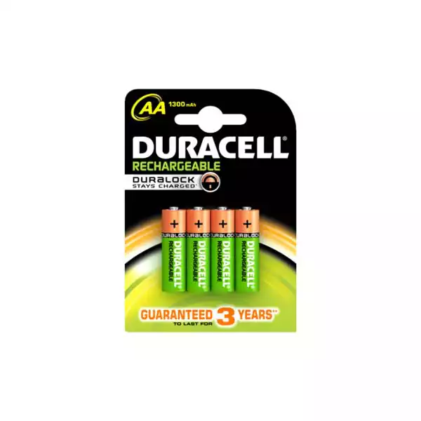 Punjiva baterija Duracell Duralock HR6 1300mAh AA (pak 4 kom)